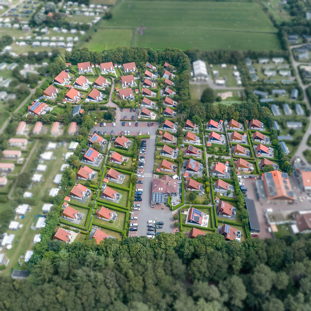 Bungalowpark Gortersmient Luchtfoto